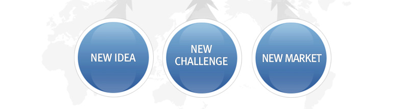 NEW IDEA, NEW CHALLENGE, NEW MARKET